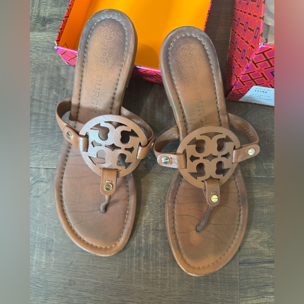Tory Burch miller sandals 10.5